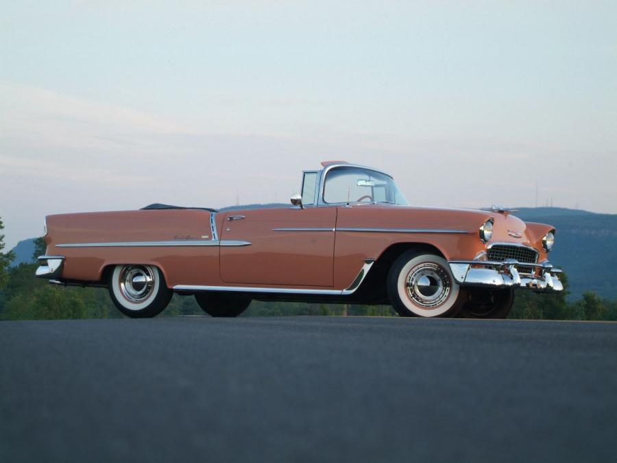  Chevrolet Bel Air Convertible 1955 года  (фото 7 из 104)